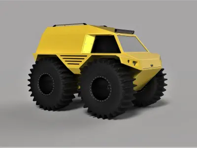 THOR Ultimate ATV 3D model