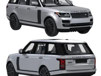 Range Rover 4 3D model