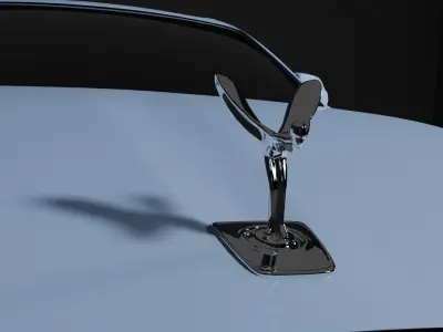 Rolls-Royce ghost Low-poly 3D model