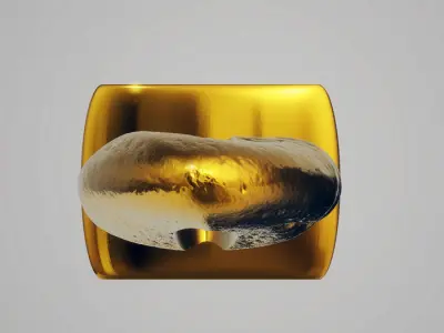 Sea Rock Tower Sculpture 3D print model