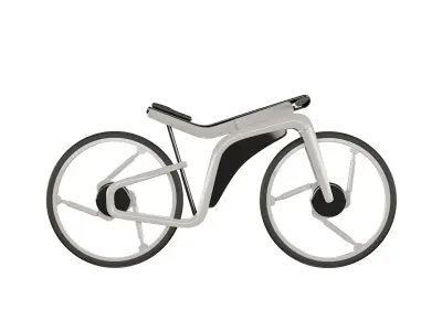 Tesla model B  Electric bike  3D model