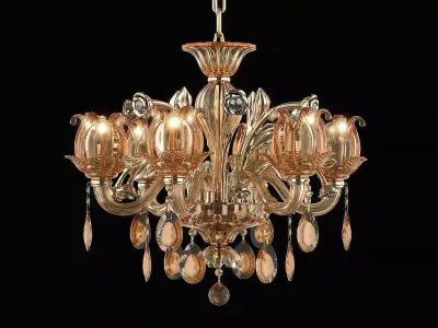 MD 3255-6 Osgona Chandelier 3D model