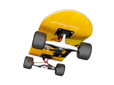 Skateboard 07 3D model