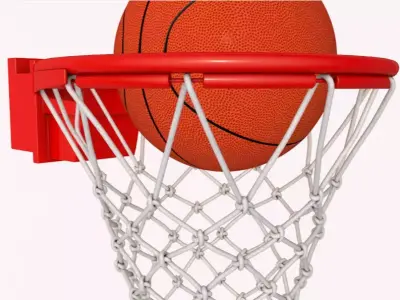 Basketball Net 3D model
