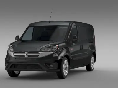 Ram ProMaster City Tradesman SLT Cargo Van 2017 3D model