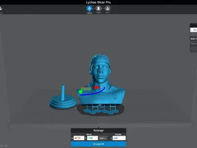 Allen Iverson 3D Printable Bust 3D print model