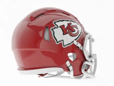 Riddell NFL Speed Mini Football Helmet with Facemask 3D model