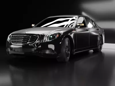 Mercedes s class maybach  3D model