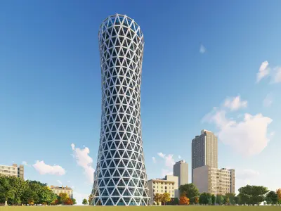 Tornado Tower 3D model