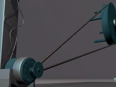 Electric Generator 3D model