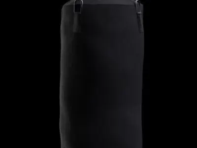 Leather Punching Bag Low-poly 3D model