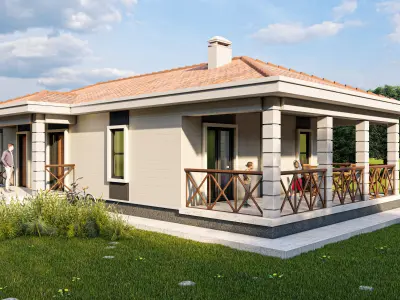 Tip5 House Plans Architectural Drawings Modern House Plans  3D model