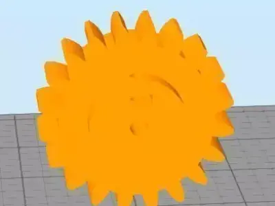 gear M1 26 Free 3D model