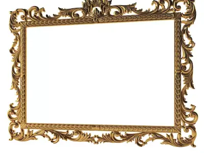 Mirror gold 3D model