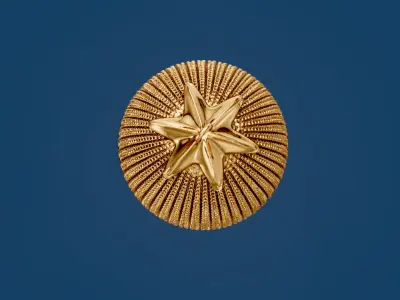 Knitted Christmas Ball 3D print model