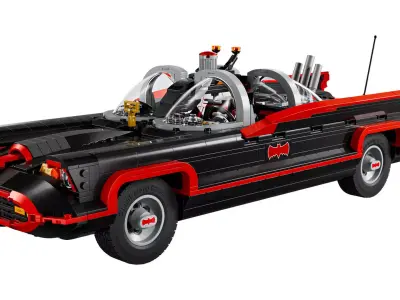 TwindBricks3D - 76328 Batman - The-Classic-TV-Series-Batmobile 3D print model