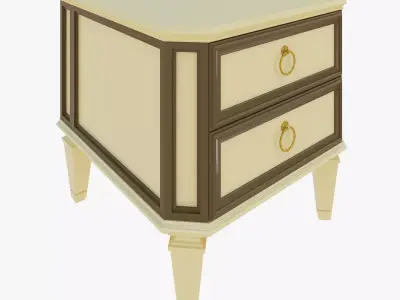 Luxury hest of drawers 3D model