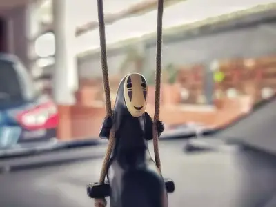 Kaonashi No Face man Car 3D print model