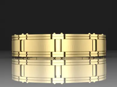 Classic ring for good MAN 3D print model