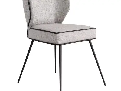 Wayne chair Low-poly 3D model