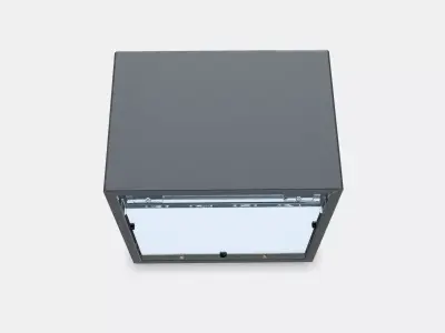 EKET Wallmounted shelving unit Low-poly 3D model