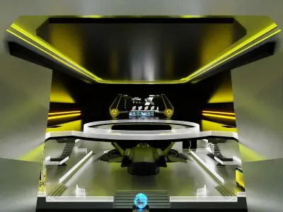 Aerodome Asset Pack 3D model