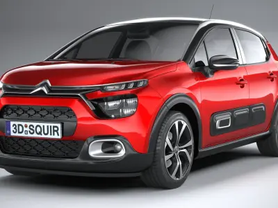 Citroen C3 2020 3D model