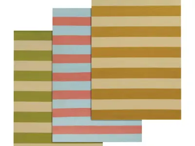 Rug Set 1019 3D model