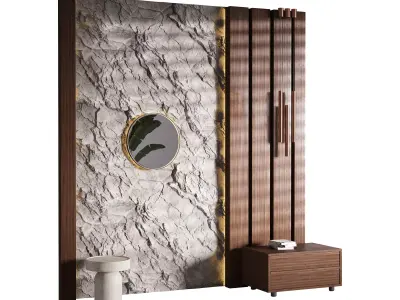 Decorative Wall panel  49 3D model