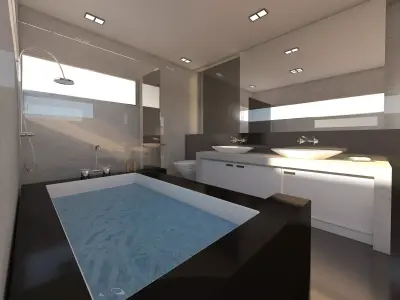 Bathroom 16 3D model