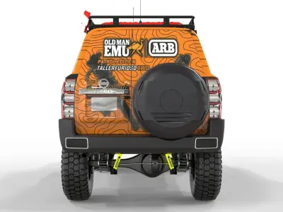 Nissan Patrol 2005 Arb Edition 3D model