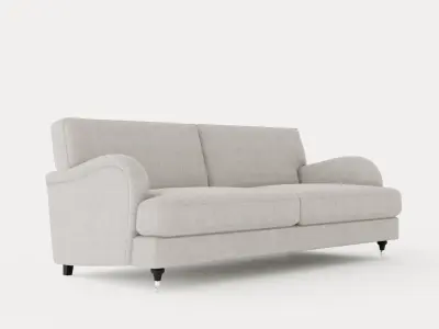 Howard Classic 3 5 Seater Sofa Low-poly 3D model