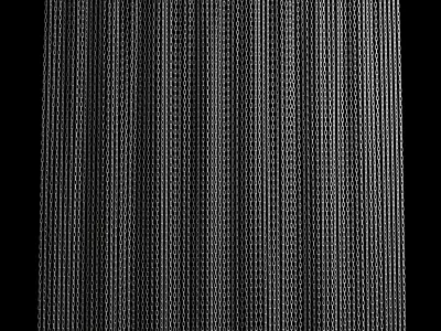 Metal chain curtain classik 3D model