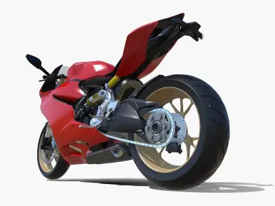 Motorcycle Ducati 3D model