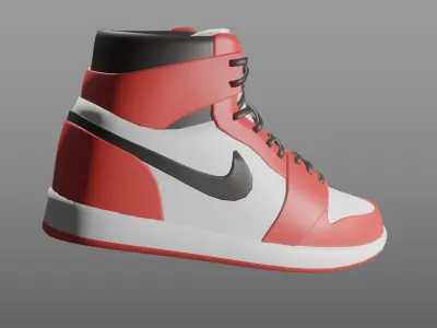 Air jordan 1 retro 3D model