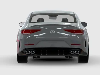 Mercedes CLS AMG Facelift 3D model