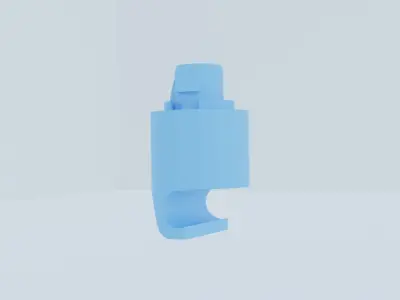 2014 Nissan Rogue Sun Visor Clip Replacement 3D print model