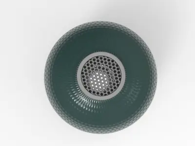 Cupl Table Lamp Low-poly 3D model