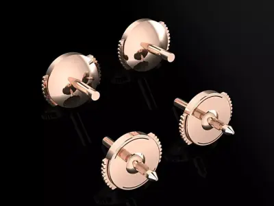 Lock for Earrings 3D print model purchase