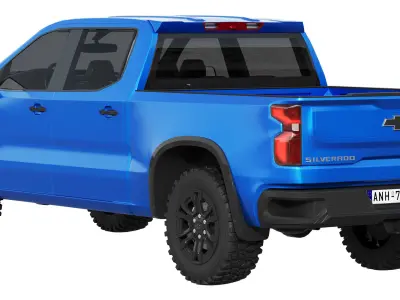 Chevrolet Silverado ZR2 2022 3D model