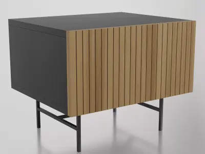 End Table 3D model