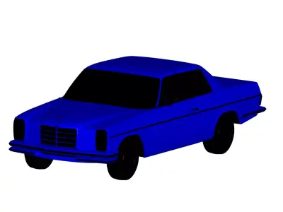 Mercedes Benz W114 - 1970 3D model