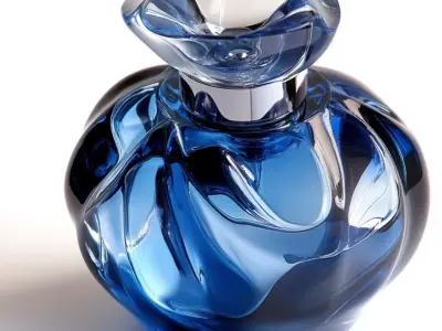 glass perfume Free 3D model