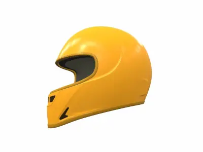 Motorcycle helmet f1 Free 3D model