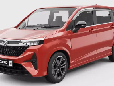 Perodua Alza 2022 3D model