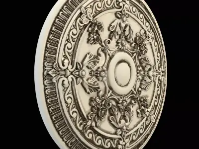 Rosette CNC 3D print model