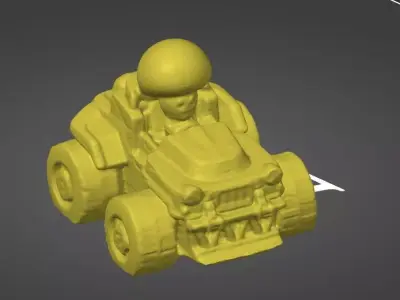 toad racing 1 3D print model