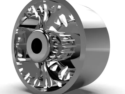 AMERICAN FORCE N10 COMMANDER DRW WHEEL 3D print model