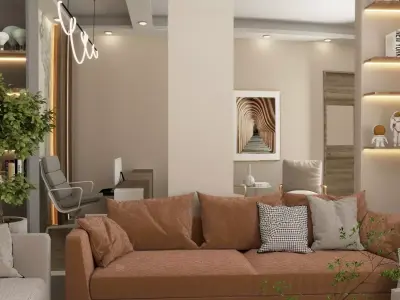 rest area office  3D model