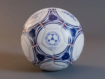 Football world cup 1998 Free low-poly 3D model